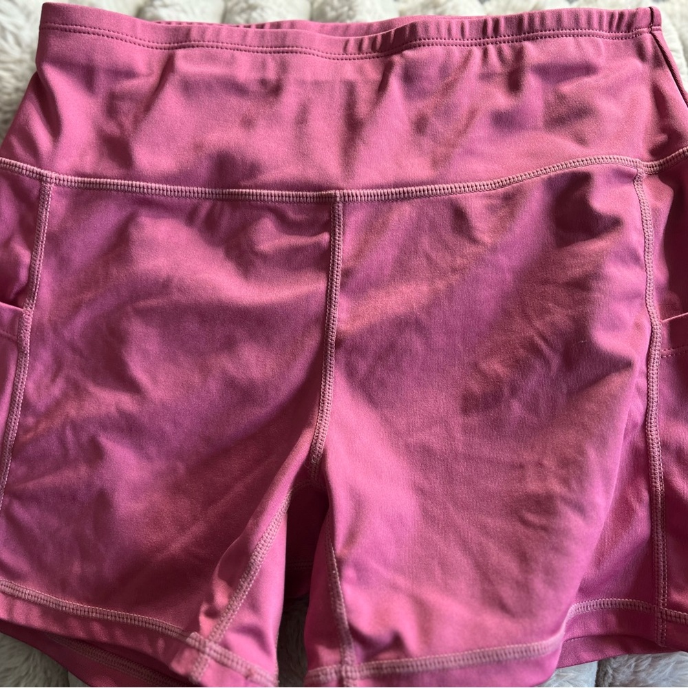 Vibrant Pink Women's Athletic Shorts